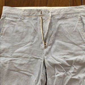 J Crew Men’s seersucker shorts